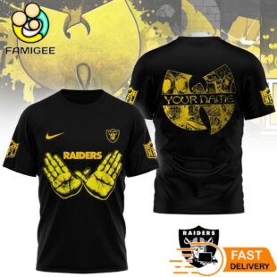 Las Vegas Raiders Wu-Tang Forever Custom 3D Shirt