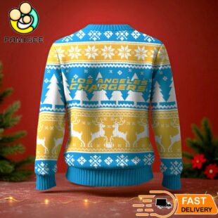 Los Angeles Chargers Ugly Christmas Sweater For NFL Holiday Parties