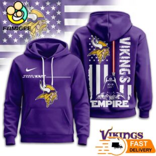 Minnesota Vikings NFL Starwars Empire Limited Edition Hoodie