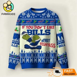 NFL Buffalo Bills Merry Kissmyass Ugly Sweater