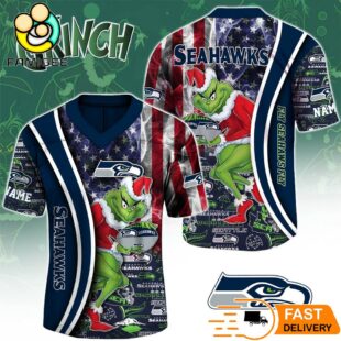 Seattle Seahawks The Grinch Christmas 2025 Football Jersey