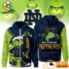 The Grinch Loves The Notre Dame Fighting Irish Hoodie, Funny Christmas Football Gift