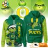 The Grinch Loves The Oregon Ducks Hoodie, Funny Christmas Football Gift