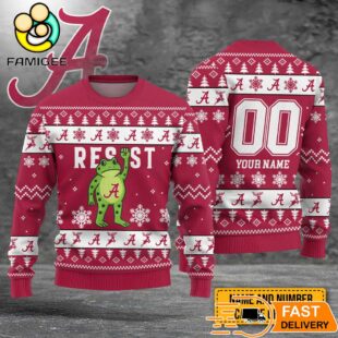 Alabama Crimson Tide NCAA Resist Frog Ugly Christmas Sweater