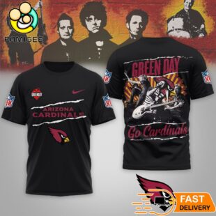 Arizona Cardinals NFL Green Day Rock Crossover Shirt