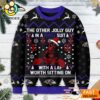 Baltimore Ravens NFL Deadpool Ugly Christmas Sweater