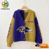 Baltimore Ravens NFL Womens Logo Cardigan Sweater 2 Baltimore Ravens NFL Womens Logo Cardigan Sweater