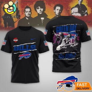 Buffalo Bills NFL Green Day Rock Crossover Shirt