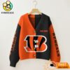 Cincinnati Bengals NFL Womens Logo Cardigan Sweater 1 Cincinnati Bengals NFL Womens Logo Cardigan Sweater