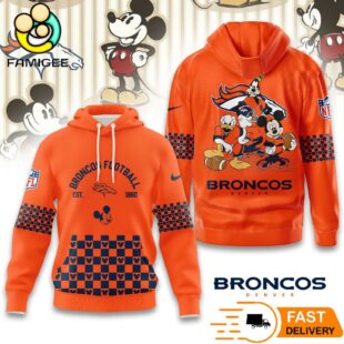 Denver Broncos Football Disney's Best Friends Hoodie