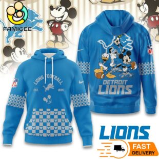 Detroit Lions Football Disney's Best Friends Hoodie