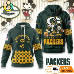 Green Bay Packers Football Disney's Best Friends Hoodie