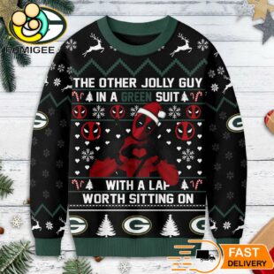 Green Bay Packers NFL Deadpool Ugly Christmas Sweater