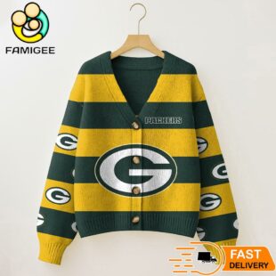 Green Bay Packers NFL Game Day Vibes Cardigan Sweater