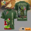 Houston Texans Grinch On Veterans Day 3D Shirt