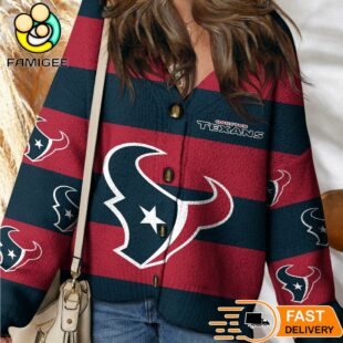 Houston Texans NFL Game Day Vibes Cardigan Sweater