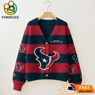 Houston Texans NFL Game Day Vibes Cardigan Sweater