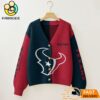 Houston Texans NFL Womens Logo Cardigan Sweater 2 Houston Texans NFL Womens Logo Cardigan Sweater