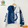 Indianapolis Colts NFL Womens Logo Cardigan Sweater 2 Indianapolis Colts NFL Womens Logo Cardigan Sweater
