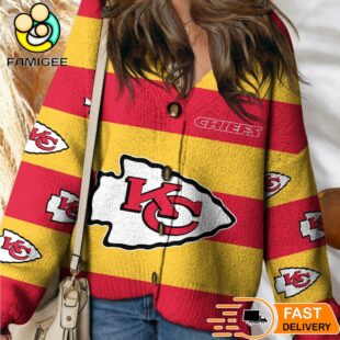 Kansas City Chiefs NFL Game Day Vibes Cardigan Sweater