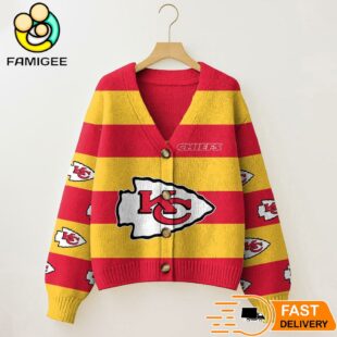 Kansas City Chiefs NFL Game Day Vibes Cardigan Sweater