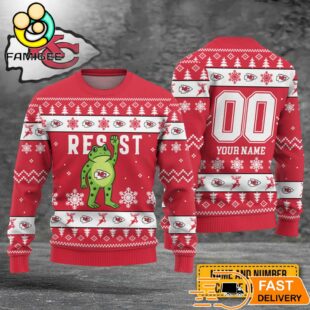 Kansas City Chiefs NFL Resist Frog Ugly Christmas Sweater