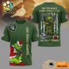 Las Vegas Raiders Grinch On Veterans Day 3D Shirt 1 Las Vegas Raiders Grinch On Veterans Day 3D Shirt