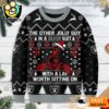 Las Vegas Raiders NFL Deadpool Ugly Christmas Sweater