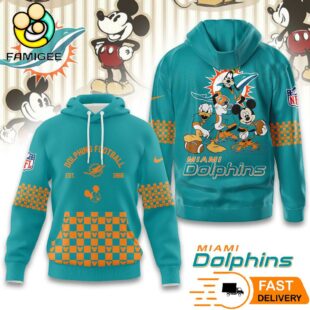 Miami Dolphins Football Disney's Best Friends Hoodie