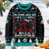 Miami Dolphins NFL Deadpool Ugly Christmas Sweater