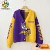 Minnesota Vikings NFL Womens Logo Cardigan Sweater 2 Minnesota Vikings NFL Womens Logo Cardigan Sweater