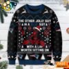New England Patriots NFL Deadpool Ugly Christmas Sweater