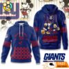New York Giants Football Disney's Best Friends Hoodie 2 New York Giants Football Disney's Best Friends Hoodie