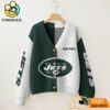 New York Jets NFL Womens Logo Cardigan Sweater