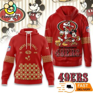 San Francisco 49ers Football Disney's Best Friends Hoodie