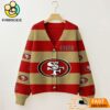 San Francisco 49ers NFL Game Day Vibes Cardigan Sweater 1 San Francisco 49ers NFL Game Day Vibes Cardigan Sweater