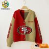 San Francisco 49ers NFL Womens Logo Cardigan Sweater