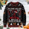 Washington Commanders NFL Deadpool Ugly Christmas Sweater