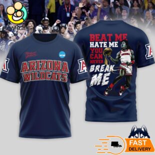 Arizona Wildcats Michael Jackson They Don't Care About Us 3D T-Shirt