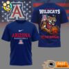 Arizona Wildcats NCAA Mascot Slam Shot 3D Basketball Shirt 2 Arizona Wildcats NCAA Mascot Slam Shot 3D Basketball Shirt