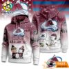 Colorado Avalanche NHL Snoopy Peanuts Christmas 3D Hoodie 2 Colorado Avalanche NHL Snoopy Peanuts Christmas 3D Hoodie