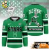 Dallas Stars NHL Bad Bunny Hockey Jersey 2 Dallas Stars NHL Bad Bunny Hockey Jersey