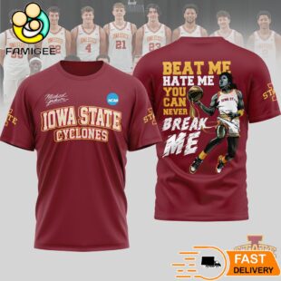 Iowa State Cyclones Michael Jackson They Don't Care About Us 3D T-Shirt
