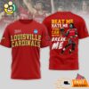 Louisville Cardinals Michael Jackson They Don't Care About Us 3D T-Shirt