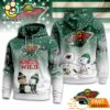 Minnesota Wild NHL Snoopy Peanuts Christmas 3D Hoodie 2 Minnesota Wild NHL Snoopy Peanuts Christmas 3D Hoodie