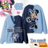 North Carolina Tar Heels Minnie Inspired Bow Cartoon Custom Name Cardigan Sweater 2 North Carolina Tar Heels Minnie Inspired Bow Cartoon Custom Name Cardigan Sweater