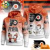 Philadelphia Flyers NHL Snoopy Peanuts Christmas 3D Hoodie 3 Philadelphia Flyers NHL Snoopy Peanuts Christmas 3D Hoodie