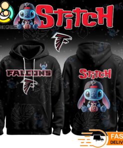 Stitch & Lilo Atlanta Falcons 3D Hoodie New 2025 Limited Game Day Fan Edition