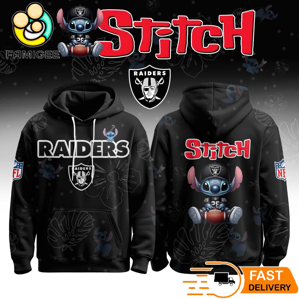 Stitch & Lilo Las Vegas Raiders 3D Hoodie New 2025 Limited Game Day Fan Edition 1 Stitch & Lilo Las Vegas Raiders 3D Hoodie New 2025 Limited Game Day Fan Edition
