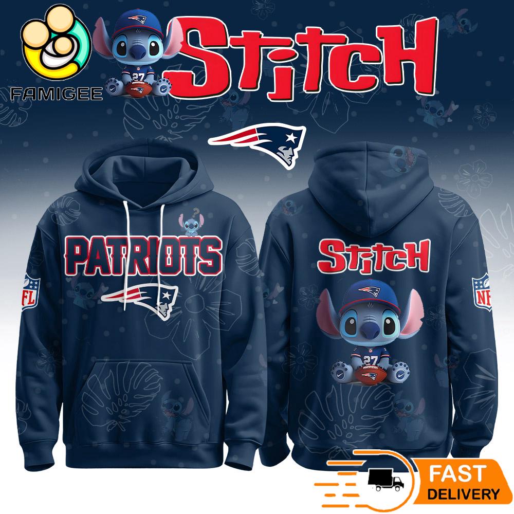 Stitch & Lilo New England Patriots 3D Hoodie New 2025 Limited Game Day Fan Edition 1 Stitch & Lilo New England Patriots 3D Hoodie New 2025 Limited Game Day Fan Edition